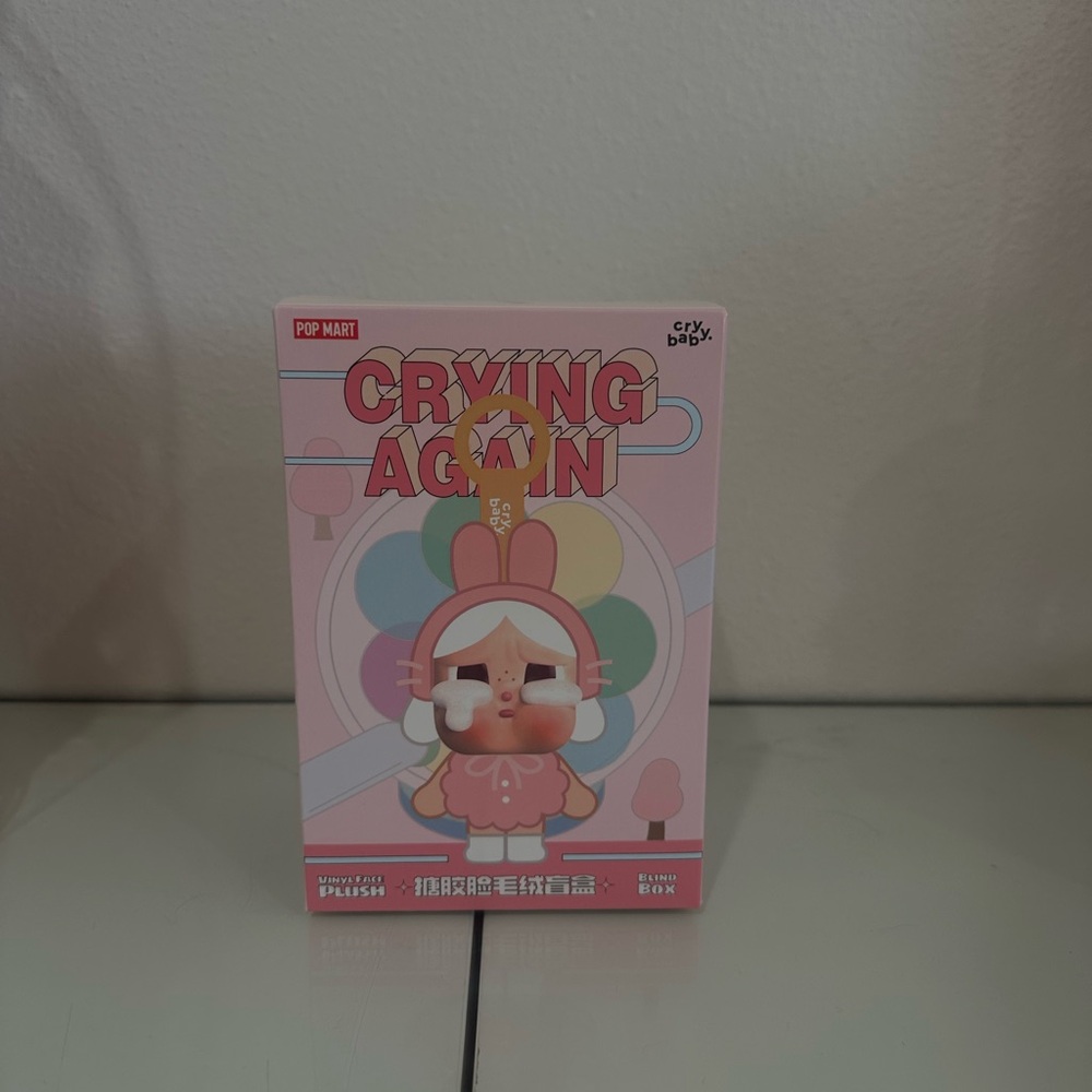 CRYING AGAIN VINYL FACE PLUSH